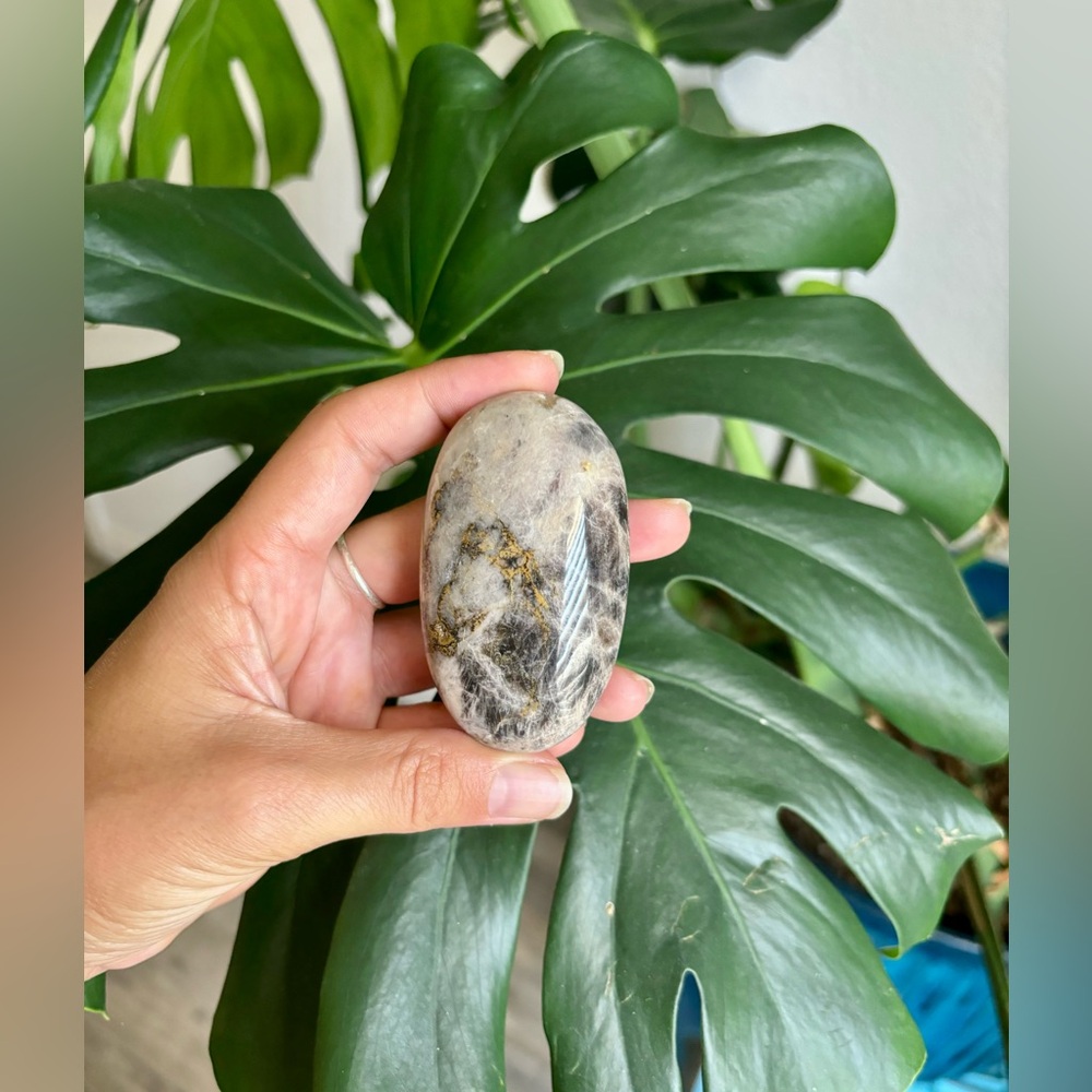 Black Moonstone from Madagascar